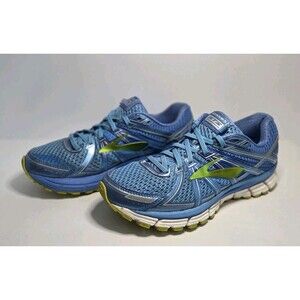 Brooks Bright Blue & Green G 17 WOMENS Size 10 B PreOwned In Excellent Condition